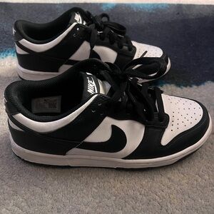 Nike Black & White Low Top Panda Dunks
